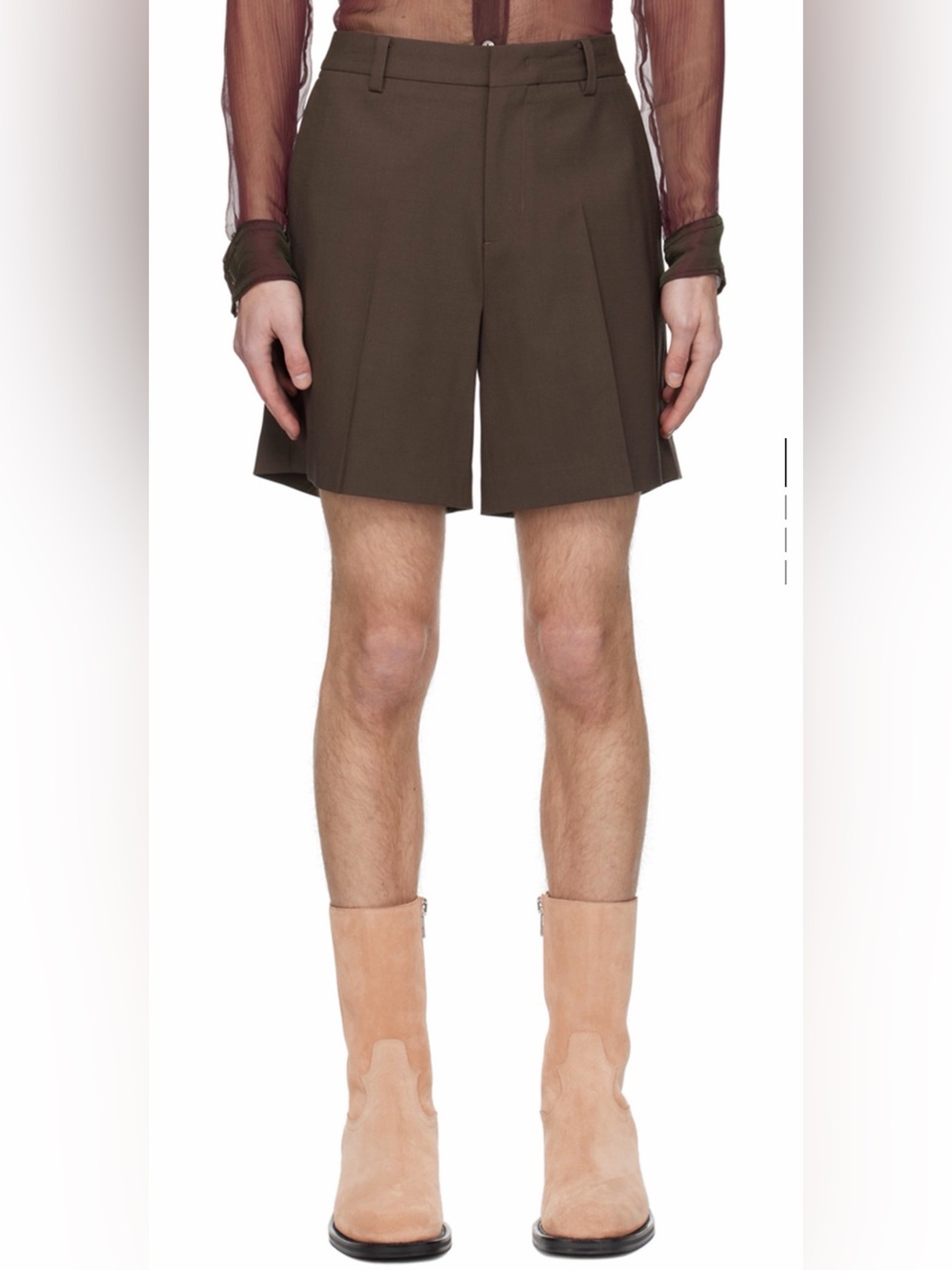 System - Brown Shorts